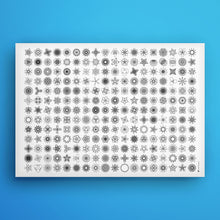 Load image into Gallery viewer, Spirograph Grid — (A3)
