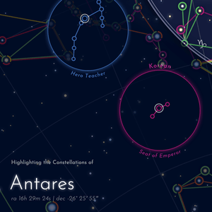 Figures in the Sky — Scorpius & Antares