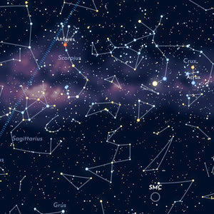 Sky map — 2 (A3)